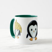Drei kleine Pinguine Tasse (Vorderseite Links)