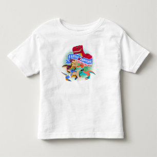 Drei kleine Raubvögel u. T-Rex Kleinkind-T - Shir Kleinkind T-shirt