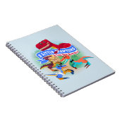 Drei kleine Raubvögel u. T-Rex Notizbuch Notizblock (Rechte Seite)