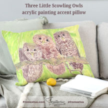 Drei kleine Schmuckschalen - Acrylmalerei.