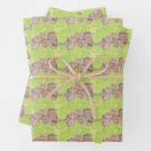 Drei kleine Schmuckschalen - Acrylmalerei. Geschenkpapier Set (Beispiel)