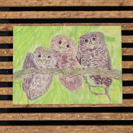 Drei kleine Schmuckschalen - Acrylmalerei. Poster