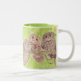 Drei kleine Schmuckschalen - Acrylmalerei. Zweifarbige Tasse