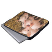 Drei kleine Schweine Laptopschutzhülle (Vorne Knopf)