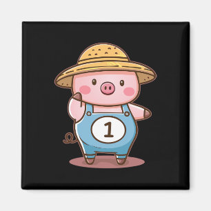 Drei kleine Schweine Schwein 1 Halloween Kostümjun Magnet