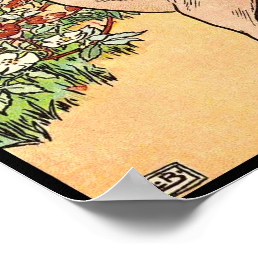 Drei kleine Schweine: Sie schickte sie raus Poster (Ecke)