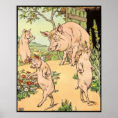 Drei kleine Schweine: Sie schickte sie raus Poster (Vorne)