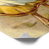 Drei kleine Schweine Vintage Märchen Poster (Ecke)