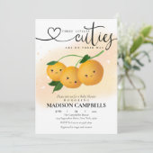 Drei kleine Süssen sind unterwegs Einladung (Stehend Vorderseite)