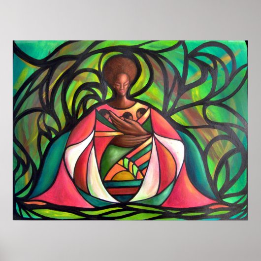 Drei kleine Vögel Poster (Vorne)