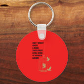 Drei kleine Vögel Schlüsselanhänger (Vorderseite)