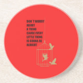 Drei kleine Vögel Untersetzer (Vorne)