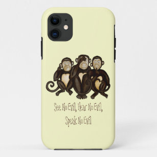 Drei kluge Affen Case-Mate iPhone Hülle