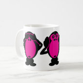 Drei kluge Affen Kaffeetasse (Vorderseite Links)