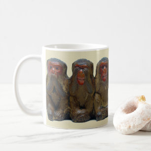 Drei kluge Affen Kaffeetasse