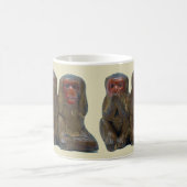 Drei kluge Affen Kaffeetasse (Mittel)