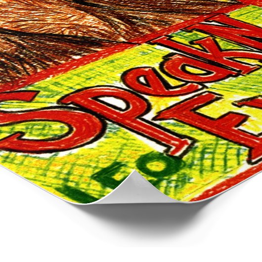 Drei kluge Affen Poster (Ecke)