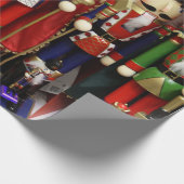 Drei kluge Cracker - Nutcracker Soldiers Geschenkpapier (Ecke)
