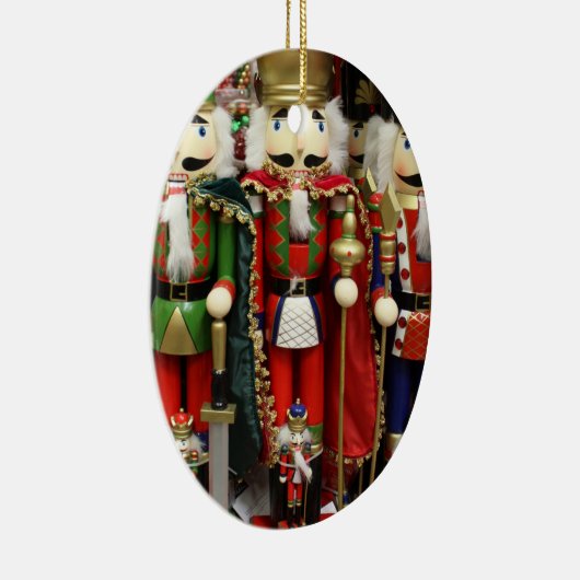 Drei kluge Cracker - Nutcracker Soldiers Keramik Ornament (Rechts)