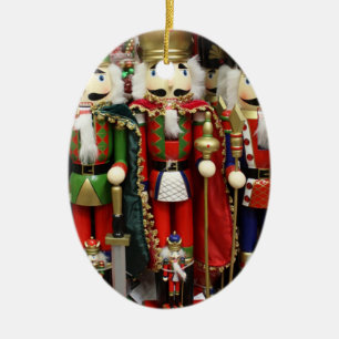 Drei kluge Cracker - Nutcracker Soldiers Keramik Ornament