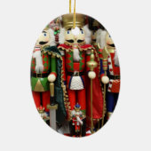 Drei kluge Cracker - Nutcracker Soldiers Keramik Ornament (Hinten)