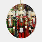 Drei kluge Cracker - Nutcracker Soldiers Keramik Ornament (Links)