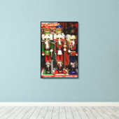 Drei kluge Cracker - Nutcracker Soldiers Leinwanddruck (Insitu (Holzboden))