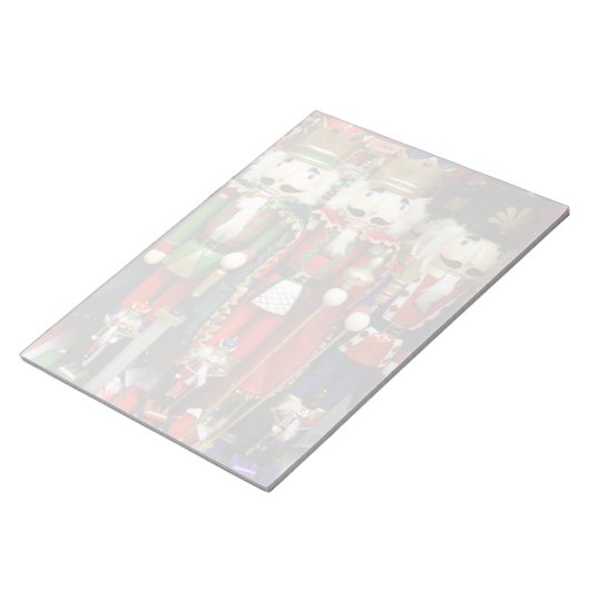 Drei kluge Cracker - Nutcracker Soldiers Notizblock (angewinkelt)