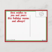 Drei kluge Cracker - Nutcracker Soldiers Postkarte (Rückseite)