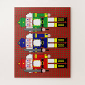 Drei kluge Cracker - Nutcracker Soldiers Puzzle (Vertikal)