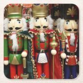 Drei kluge Cracker - Nutcracker Soldiers Rechteckiger Pappuntersetzer (Vorderseite)