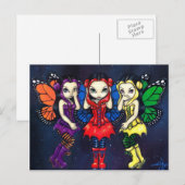 "Drei kluge Feen" Postkarte (Vorne/Hinten)