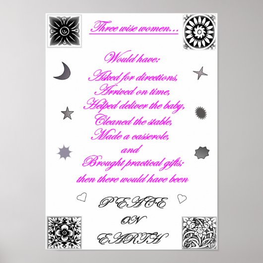 drei kluge Frauen Poster (Vorne)