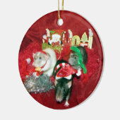 Drei kluge keramik ornament (Links)