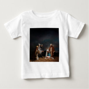 Drei kluge Männer an der Geburt Baby T-shirt