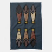 Drei kluge Männer. Los Tres Reyes Magos Geschirrtuch (Vertikal)