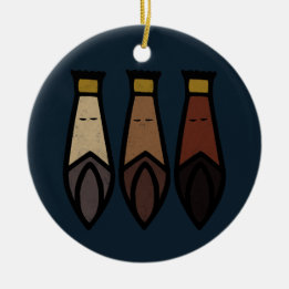 Drei kluge Männer. Los Tres Reyes Magos Keramik Ornament