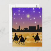 Drei kluge Männer Postkarte (Vorne/Hinten)