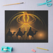 Drei kluge Männer reisen mit Kameln unter Star Seidenpapier (Basteln)