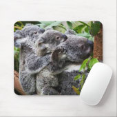 Drei Koalas in einem Baum Mousepad (Mit Mouse)