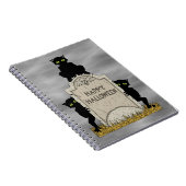 Drei Kobolde Frohes Halloween Notizblock (Rechte Seite)