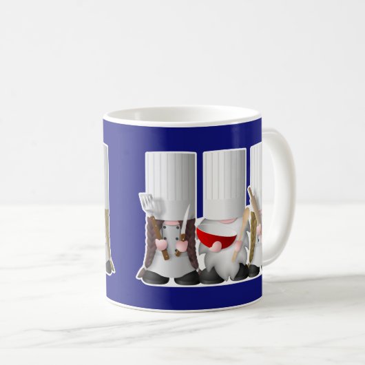 Drei Koch- und Backgummis Kaffeetasse (VorderseiteRechts)