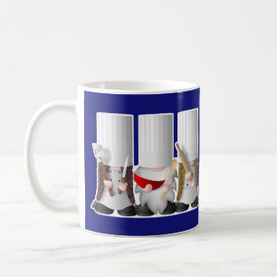 Drei Koch- und Backgummis Kaffeetasse