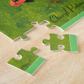 Drei Koi-Fische schwimmen, Bilderrätsel Puzzle (Seite)