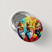 Drei Könige Button (Vorne & Hinten)