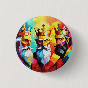 Drei Könige Button