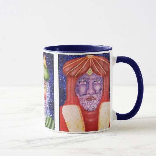 Drei Könige Christmas Art Tasse (Rechts)