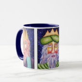 Drei Könige Christmas Art Tasse (Vorderseite Links)