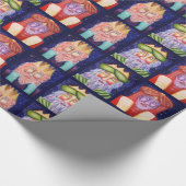 Drei Könige Christmas Holiday Art Geschenkpapier (Ecke)