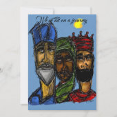 Drei Könige Einladung (Vorderseite)